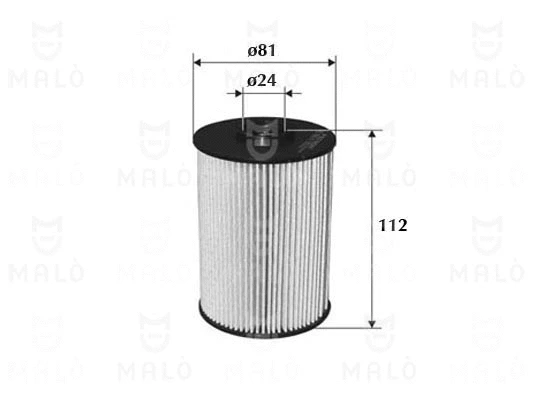 Filtre à carburant AKRON-MALÒ 1520193