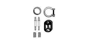 Kit d'assemblage, catalyseur HJS 82 22 4459