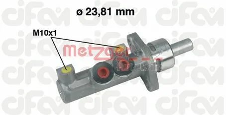 Maître-cylindre de frein METZGER 202-412