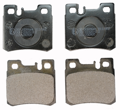 Kit de plaquettes de frein, frein à disque DENCKERMANN B110862