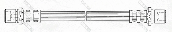 Flexible de frein GIRLING 9001216