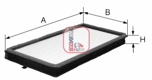 Filtre, air de l'habitacle SOFIMA S 3046 C