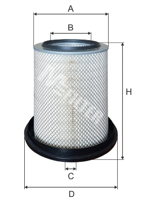 Filtre à air MFILTER A 587