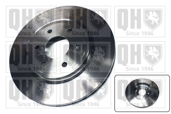 Disque de frein QUINTON HAZELL BDC5543
