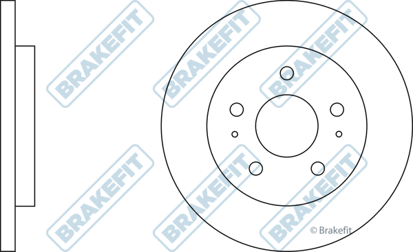 Disque de frein APEC SDK6353