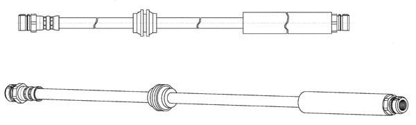 Flexible de frein CEF 512798