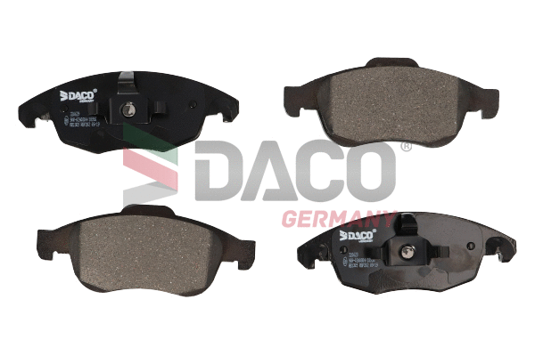 Kit de plaquettes de frein, frein à disque DACO Germany 320629