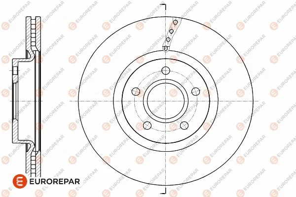 Disque de frein EUROREPAR 1642763380