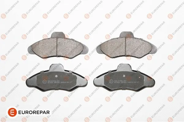 Kit de plaquettes de frein, frein à disque EUROREPAR 1639372480