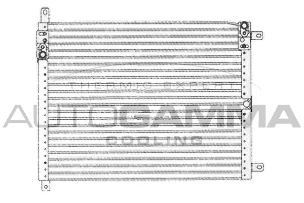 Condenseur, climatisation AUTOGAMMA 103022