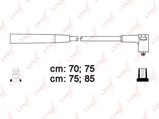Kit de câbles d'allumage LYNXAUTO SPC1006