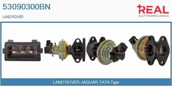Vanne EGR REAL 53090300BN
