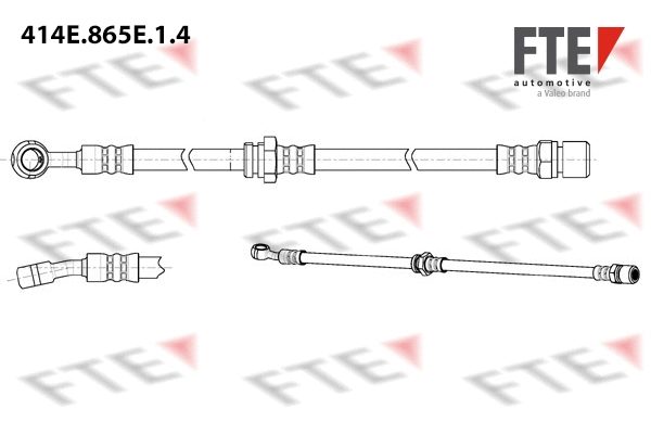 Flexible de frein FTE 9240954