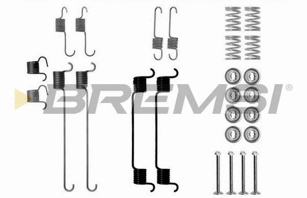 Kit d'accessoires, mâchoire de frein BREMSI SK0802