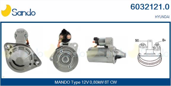 Démarreur SANDO 6032121.0