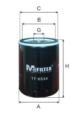 Filtre à huile MFILTER TF 6534