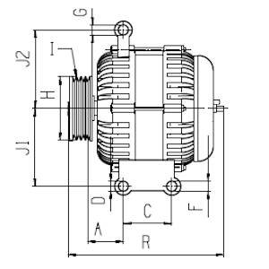 Alternateur HC-Cargo F 032 116 935