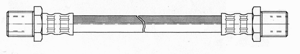 Flexible de frein CEF 510808