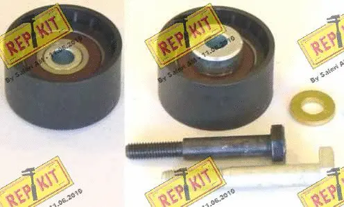 Poulie renvoi/transmission, courroie crantée REPKIT RKT2466