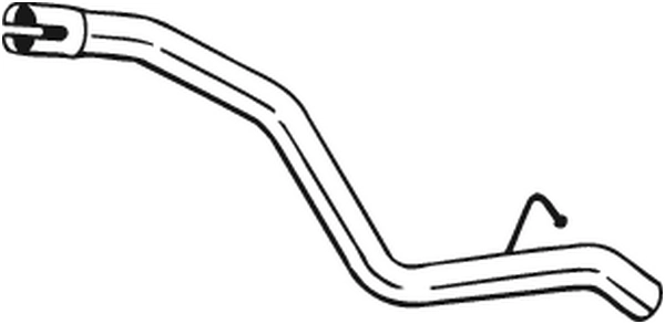 Tuyau d'échappement KLOKKERHOLM 751-407