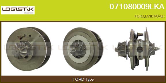 Groupe carter, turbocompresseur LGK 071080009LKA