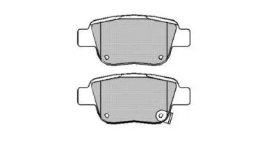 Kit de plaquettes de frein, frein à disque AISIN ASN-2206
