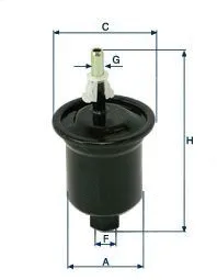 Filtre à carburant UNIFLUX FILTERS XB349
