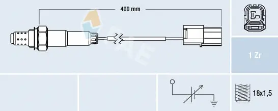 Sonde lambda FAE 77766
