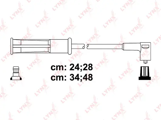 Kit de câbles d'allumage LYNXAUTO SPC6343