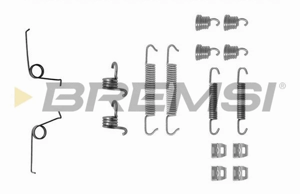 Kit d'accessoires, mâchoire de frein BREMSI SK0769