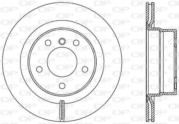 Disque de frein OPEN PARTS BDA2532.20