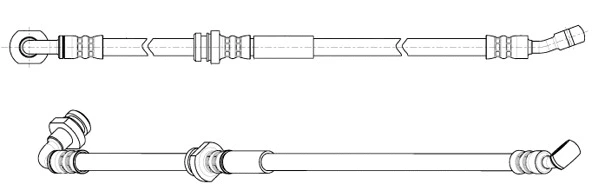Flexible de frein CEF 511964