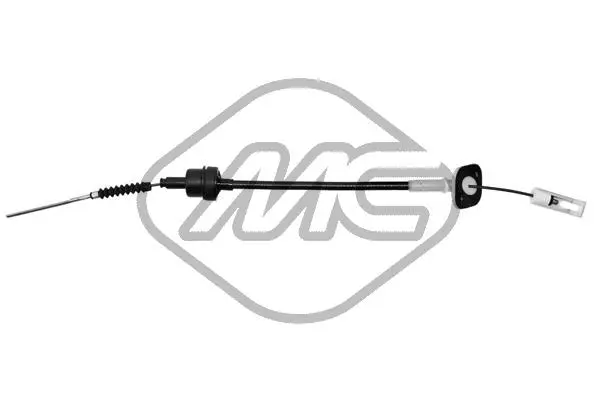 Tirette à câble, commande d'embrayage Metalcaucho 81113