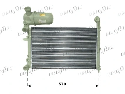 Radiateur, refroidissement du moteur FRIGAIR 0104.3073