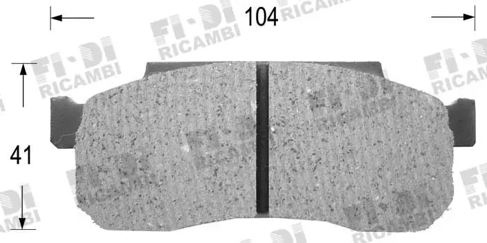 Kit de plaquettes de frein, frein à disque KAISHIN FK5014