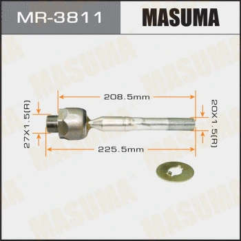 Rotule de direction intérieure, barre de connexion MASUMA MR-3811