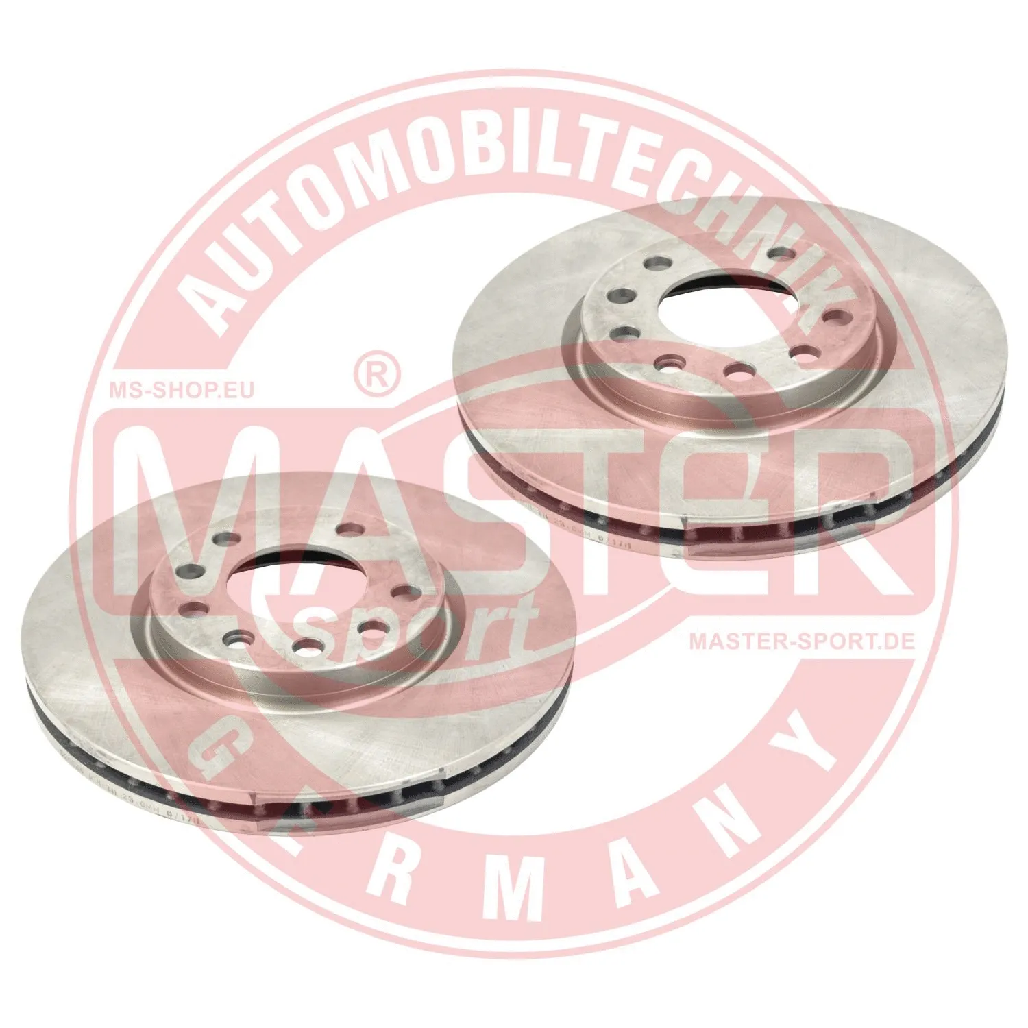 Disque de frein MASTER-SPORT GERMANY 24012601461-SET-MS