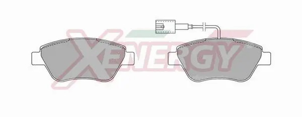 Kit de plaquettes de frein, frein à disque AP XENERGY X40786