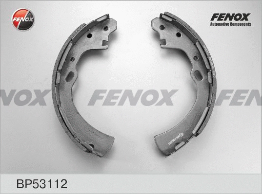 Jeu de mâchoires de frein FENOX BP53112