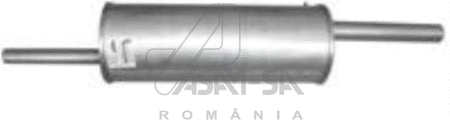 Silencieux arrière ASAM AUTOMOTIVE 01344