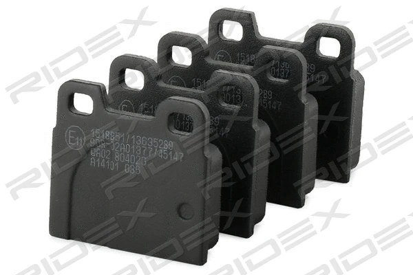 Kit de plaquettes de frein, frein à disque RIDEX 402B1105