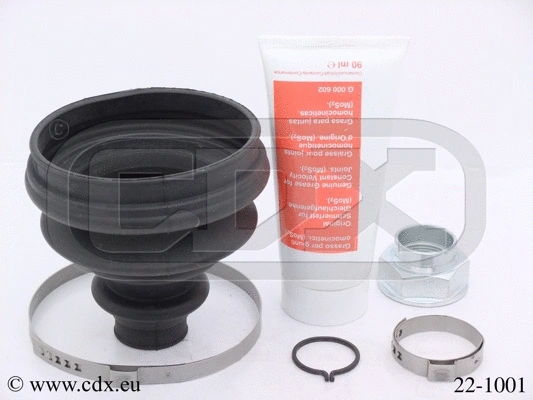 Jeu de joints-soufflets, arbre de commande CDX 22-1001
