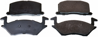 Kit de plaquettes de frein, frein à disque DENCKERMANN B111206