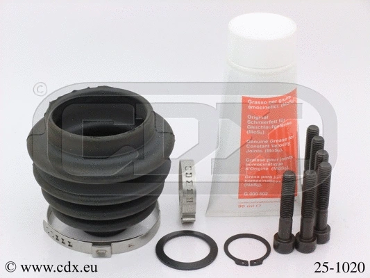 Jeu de joints-soufflets, arbre de commande CDX 25-1020