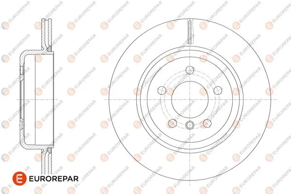 Disque de frein EUROREPAR 1667865880