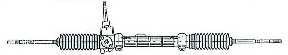 Crémaillère de direction SERCORE 14324