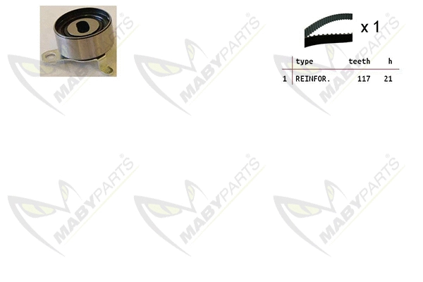 Kit de courroie crantée MABYPARTS OBK010330