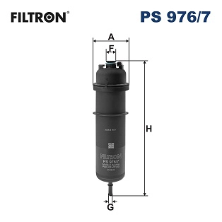 Filtre à carburant FILTRON PS 976/7