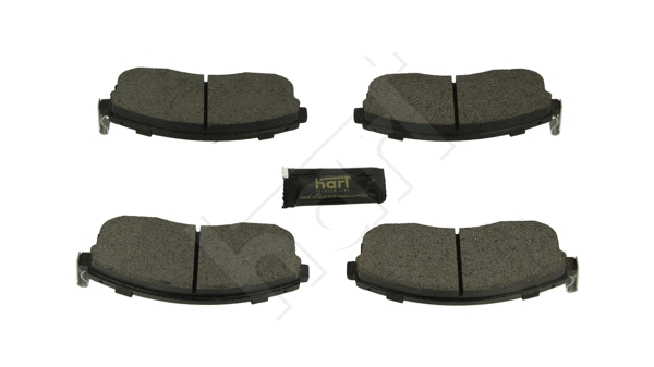 Kit de plaquettes de frein, frein à disque HART 256 521