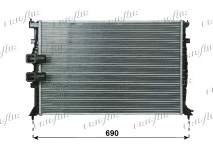 Radiateur, refroidissement du moteur FRIGAIR 0103.3091